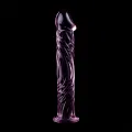 Modell 12 Dildo Borosilikatglas Rosa 17 cm -O- 3,5 cm von Nebula Series By Ibiza