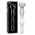 Modell 13 Dildo Borosilikatglas Klar 18 cm -O- 3,5 cm von Nebula Series By Ibiza
