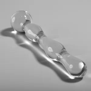 Modell 13 Dildo Borosilikatglas Klar 18 cm -O- 3,5 cm von Nebula Series By Ibiza