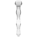 Modell 13 Dildo Borosilikatglas Klar 18 cm -O- 3,5 cm von Nebula Series By Ibiza