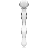 Modell 13 Dildo Borosilikatglas Klar 18 cm -O- 3,5 cm von Nebula Series By Ibiza | Fesselliebe.de