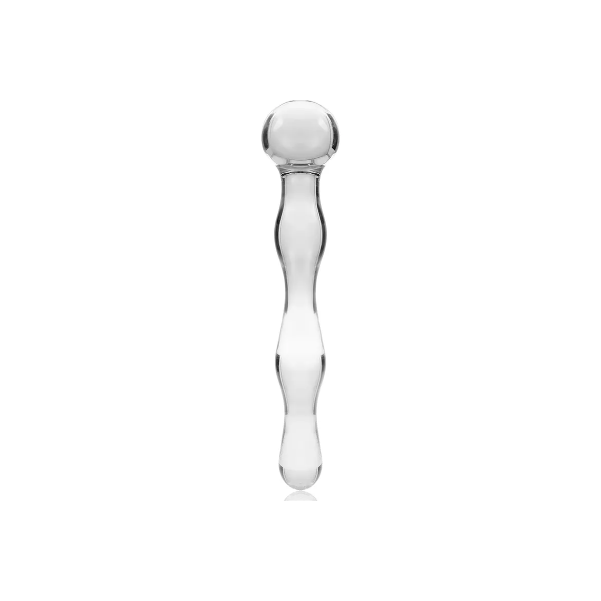 Modell 13 Dildo Borosilikatglas Klar 18 cm -O- 3,5 cm von Nebula Series By Ibiza | Fesselliebe.de