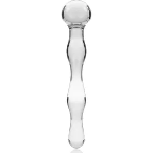 Modell 13 Dildo Borosilikatglas Klar 18 cm -O- 3,5 cm von Nebula Series By Ibiza