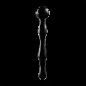 Modell 13 Dildo Borosilikatglas Klar 18 cm -O- 3,5 cm von Nebula Series By Ibiza