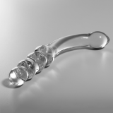 Modell 14 Dildo Borosilikatglas Klar 18,5 cm -O- 3 cm von Nebula Series By Ibiza | Fesselliebe.de