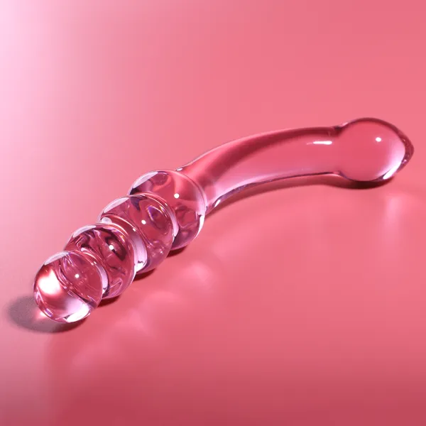 Modell 14 Dildo Borosilikatglas Rosa 18,5 cm -O- 3 cm von Nebula Series By Ibiza | Fesselliebe.de