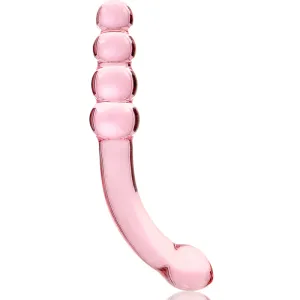 Modell 14 Dildo Borosilikatglas Rosa 18,5 cm -O- 3 cm von Nebula Series By Ibiza