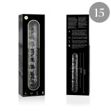 Modell 15 Dildo Borosilikatglas Klar 18,5 cm -O- 3 cm von Nebula Series By Ibiza | Fesselliebe.de