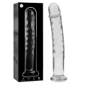 Modell 16 Dildo Borosilikatglas Klar 18,5 cm -O- 3 cm von Nebula Series By Ibiza