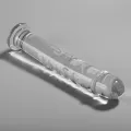 Modell 16 Dildo Borosilikatglas Klar 18,5 cm -O- 3 cm von Nebula Series By Ibiza