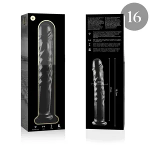 Modell 16 Dildo Borosilikatglas Klar 18,5 cm -O- 3 cm von Nebula Series By Ibiza