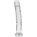 Modell 16 Dildo Borosilikatglas Klar 18,5 cm -O- 3 cm von Nebula Series By Ibiza