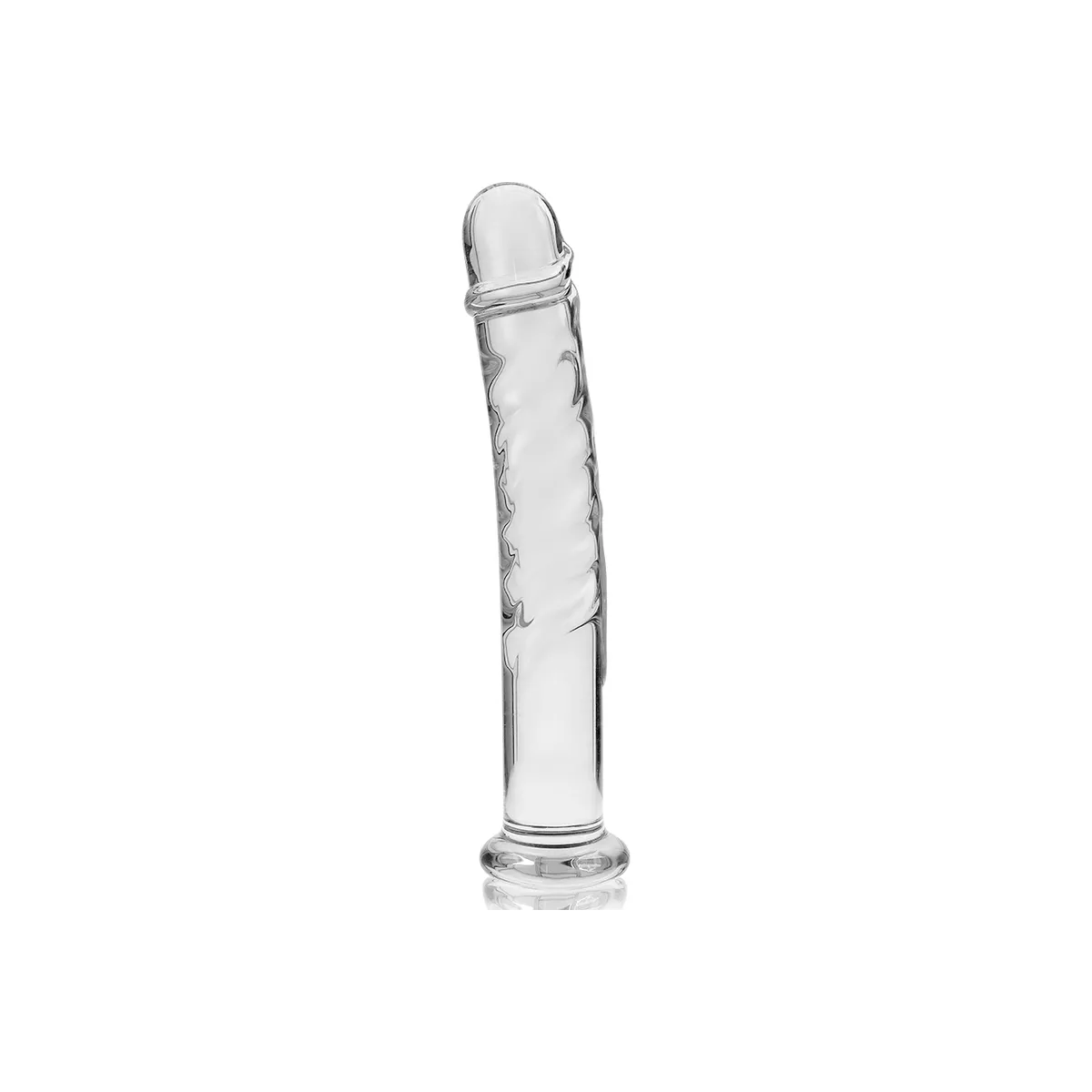 Modell 16 Dildo Borosilikatglas Klar 18,5 cm -O- 3 cm von Nebula Series By Ibiza | Fesselliebe.de