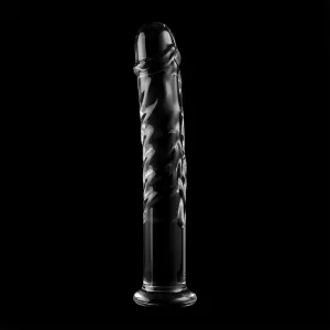 Modell 16 Dildo Borosilikatglas Klar 18,5 cm -O- 3 cm von Nebula Series By Ibiza