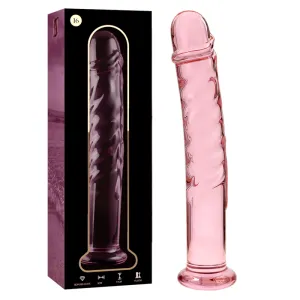 Modell 16 Dildo Borosilikatglas Rosa 18,5 cm -O- 3 cm von Nebula Series By Ibiza | Fesselliebe.de