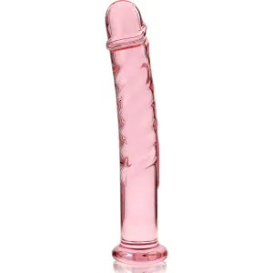Modell 16 Dildo Borosilikatglas Rosa 18,5 cm -O- 3 cm von Nebula Series By Ibiza