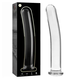 Modell 17 Dildo Borosilikatglas Klar 18,5 cm -O- 3 cm von Nebula Series By Ibiza | Fesselliebe.de