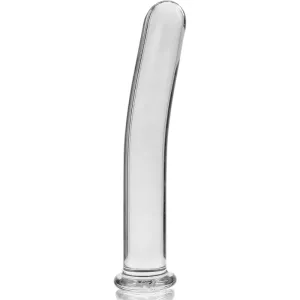 Modell 17 Dildo Borosilikatglas Klar 18,5 cm -O- 3 cm von Nebula Series By Ibiza