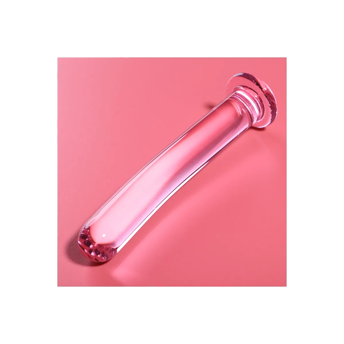 Modell 17 Dildo Borosilikatglas Rosa 18,5 cm -O- 3 cm von Nebula Series By Ibiza | Fesselliebe.de