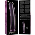 Modell 17 Dildo Borosilikatglas Rosa 18,5 cm -O- 3 cm von Nebula Series By Ibiza