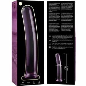 Modell 17 Dildo Borosilikatglas Rosa 18,5 cm -O- 3 cm von Nebula Series By Ibiza