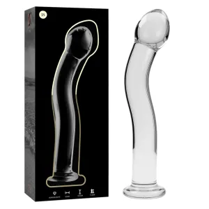 Modell 18 Dildo Borosilikatglas Klar 18,5 cm -O- 3,5 cm von Nebula Series By Ibiza | Fesselliebe.de