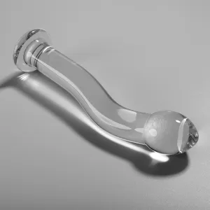 Modell 18 Dildo Borosilikatglas Klar 18,5 cm -O- 3,5 cm von Nebula Series By Ibiza