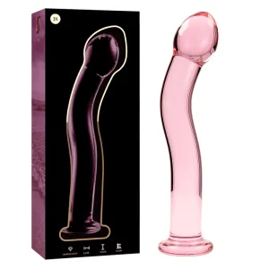 Modell 18 Dildo Borosilikatglas Rosa 18,5 cm -O- 3,5 cm von Nebula Series By Ibiza | Fesselliebe.de