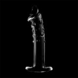 Modell 19 Dildo Borosilikatglas Klar 18,5 cm -O- 4 cm von Nebula Series By Ibiza | Fesselliebe.de