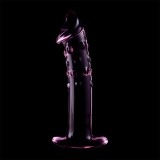 Modell 19 Dildo Borosilikatglas Rosa 18,5 cm -O- 4 cm von Nebula Series By Ibiza | Fesselliebe.de