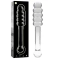 Modell 20 Dildo Borosilikatglas Klar 20,5 cm -O- 3 cm von Nebula Series By Ibiza