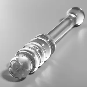 Modell 20 Dildo Borosilikatglas Klar 20,5 cm -O- 3 cm von Nebula Series By Ibiza