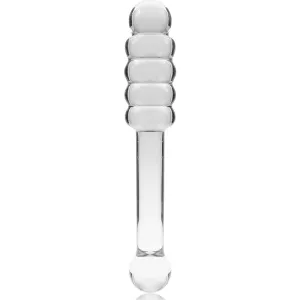 Modell 20 Dildo Borosilikatglas Klar 20,5 cm -O- 3 cm von Nebula Series By Ibiza