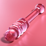 Modell 20 Dildo Borosilikatglas Rosa 20,5 cm -O- 3 cm von Nebula Series By Ibiza | Fesselliebe.de