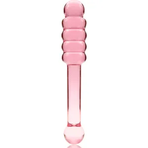 Modell 20 Dildo Borosilikatglas Rosa 20,5 cm -O- 3 cm von Nebula Series By Ibiza