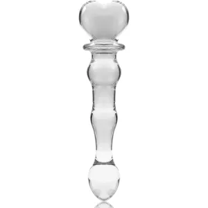 Modell 21 Dildo Borosilikatglas Klar 20,5 cm -O- 3,5 cm von Nebula Series By Ibiza