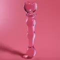 Modell 21 Dildo Borosilikatglas Rosa 20,5 cm -O- 3,5 cm von Nebula Series By Ibiza