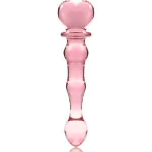 Modell 21 Dildo Borosilikatglas Rosa 20,5 cm -O- 3,5 cm von Nebula Series By Ibiza