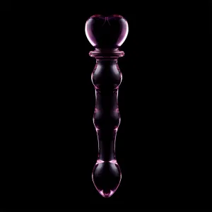 Modell 21 Dildo Borosilikatglas Rosa 20,5 cm -O- 3,5 cm von Nebula Series By Ibiza