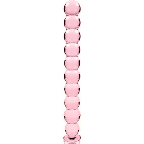 Modell 22 Dildo Borosilikatglas Rosa 21,5 cm -O- 2,5 cm von Nebula Series By Ibiza | Fesselliebe.de
