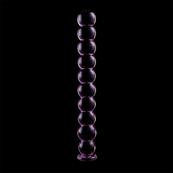 Modell 22 Dildo Borosilikatglas Rosa 21,5 cm -O- 2,5 cm von Nebula Series By Ibiza | Fesselliebe.de