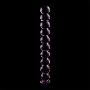 Modell 22 Dildo Borosilikatglas Rosa 21,5 cm -O- 2,5 cm von Nebula Series By Ibiza