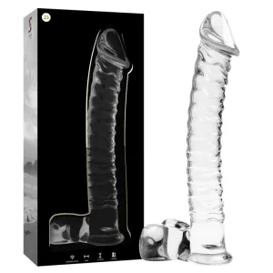 Modell 23 Dildo Borosilikatglas Klar 21,5 cm -O- 4 cm von Nebula Series By Ibiza | Fesselliebe.de