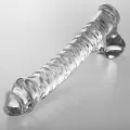 Modell 23 Dildo Borosilikatglas Klar 21,5 cm -O- 4 cm von Nebula Series By Ibiza