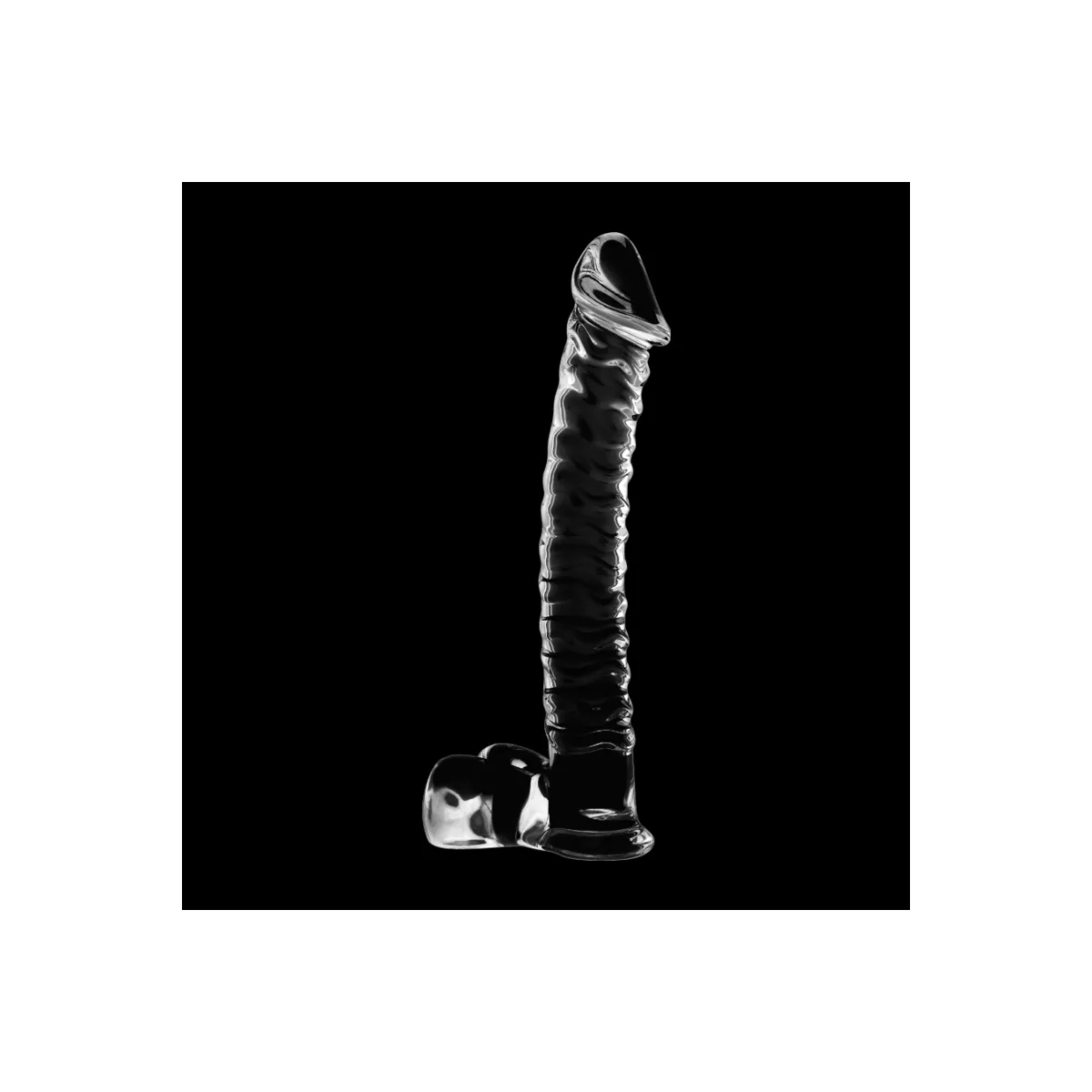 Modell 23 Dildo Borosilikatglas Klar 21,5 cm -O- 4 cm von Nebula Series By Ibiza | Fesselliebe.de