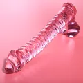 Modell 23 Dildo Borosilikatglas Rosa 21,5 cm -O- 4 cm von Nebula Series By Ibiza