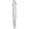 Modell 24 Dildo Borosilikatglas Klar 28,5 cm -O- 5 cm von Nebula Series By Ibiza