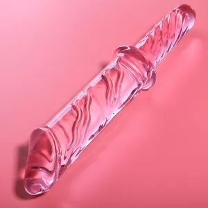 Modell 24 Dildo Borosilikatglas Rosa 28,5 cm -O- 5 cm von Nebula Series By Ibiza