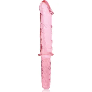 Modell 24 Dildo Borosilikatglas Rosa 28,5 cm -O- 5 cm von Nebula Series By Ibiza