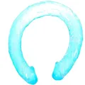 Doppeldong Blau 44,5 cm von Baile Anal